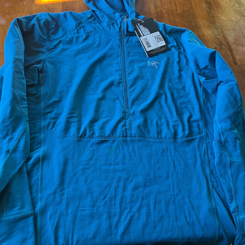 Arcteryx Aptin Zip Hoody size XL color Deep Cove